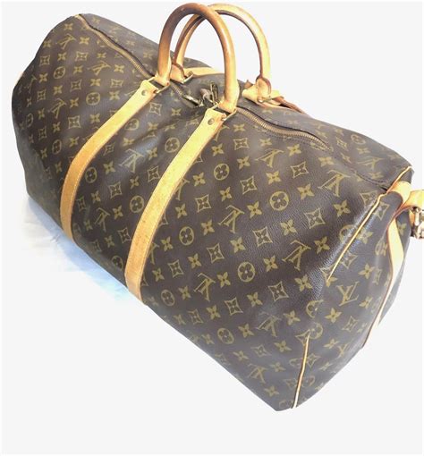 vintage lv duffle bag.